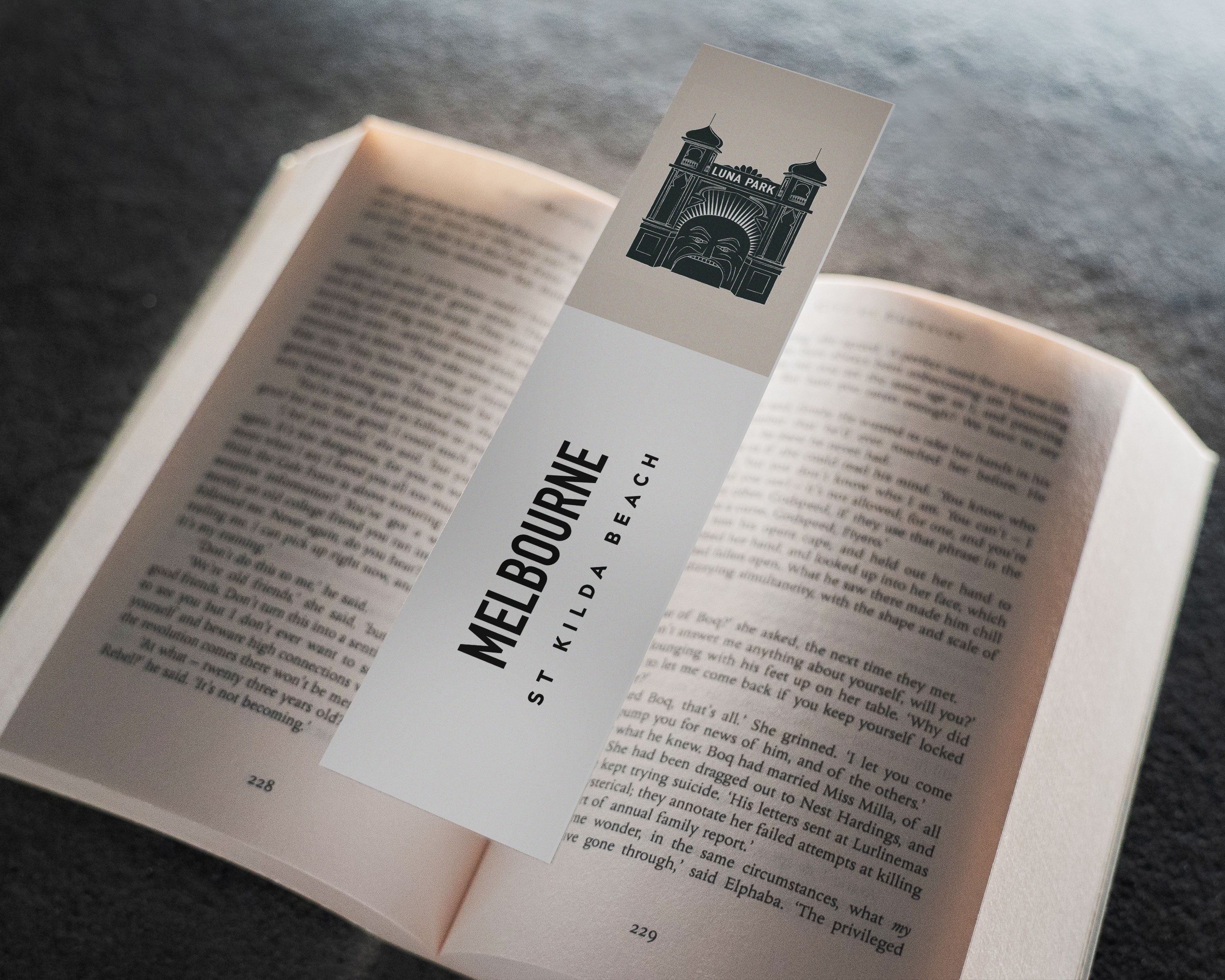 St Kilda Beach Melbourne Bookmark image 1