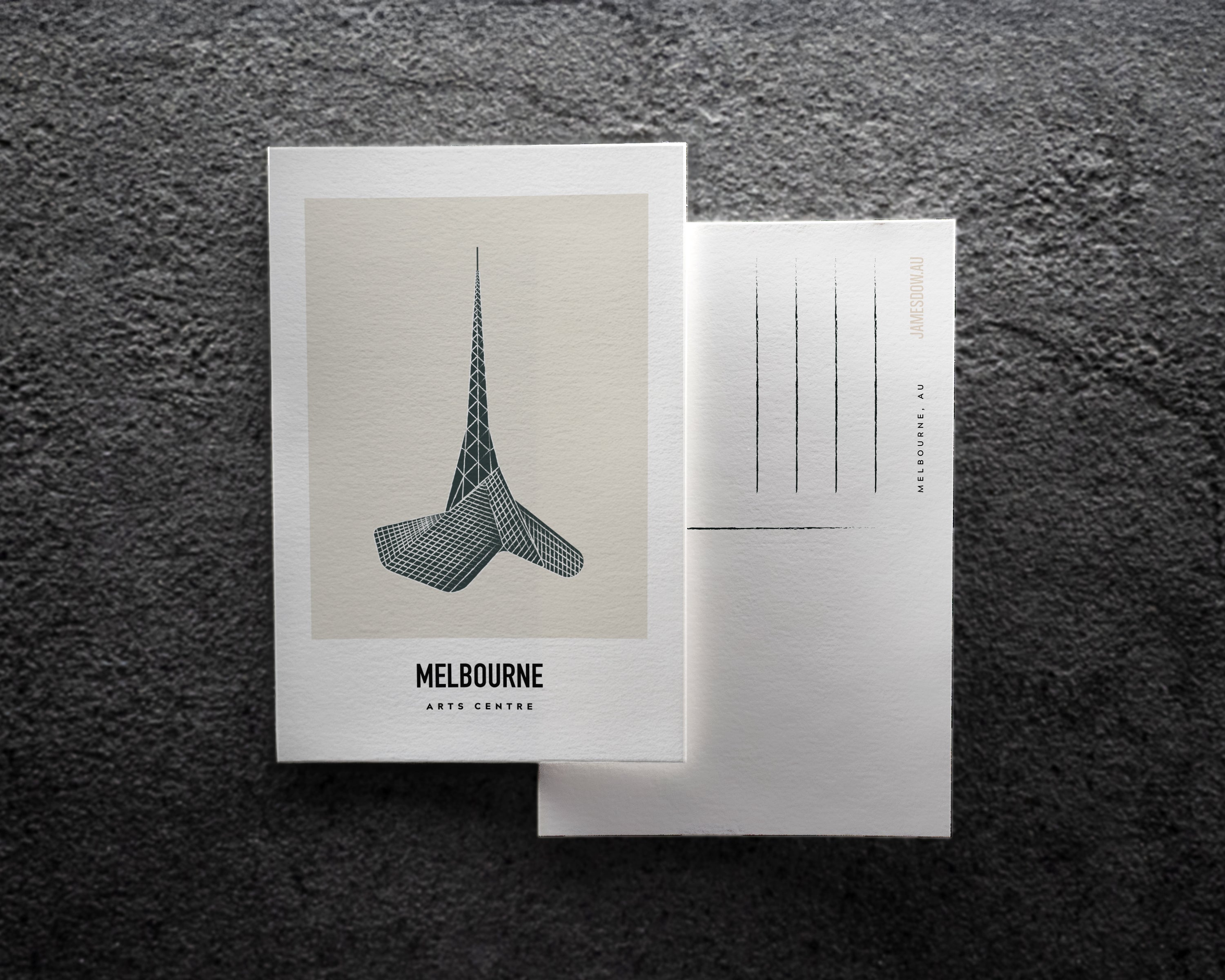 Arts Centre Melbourne Postcard Print image 0