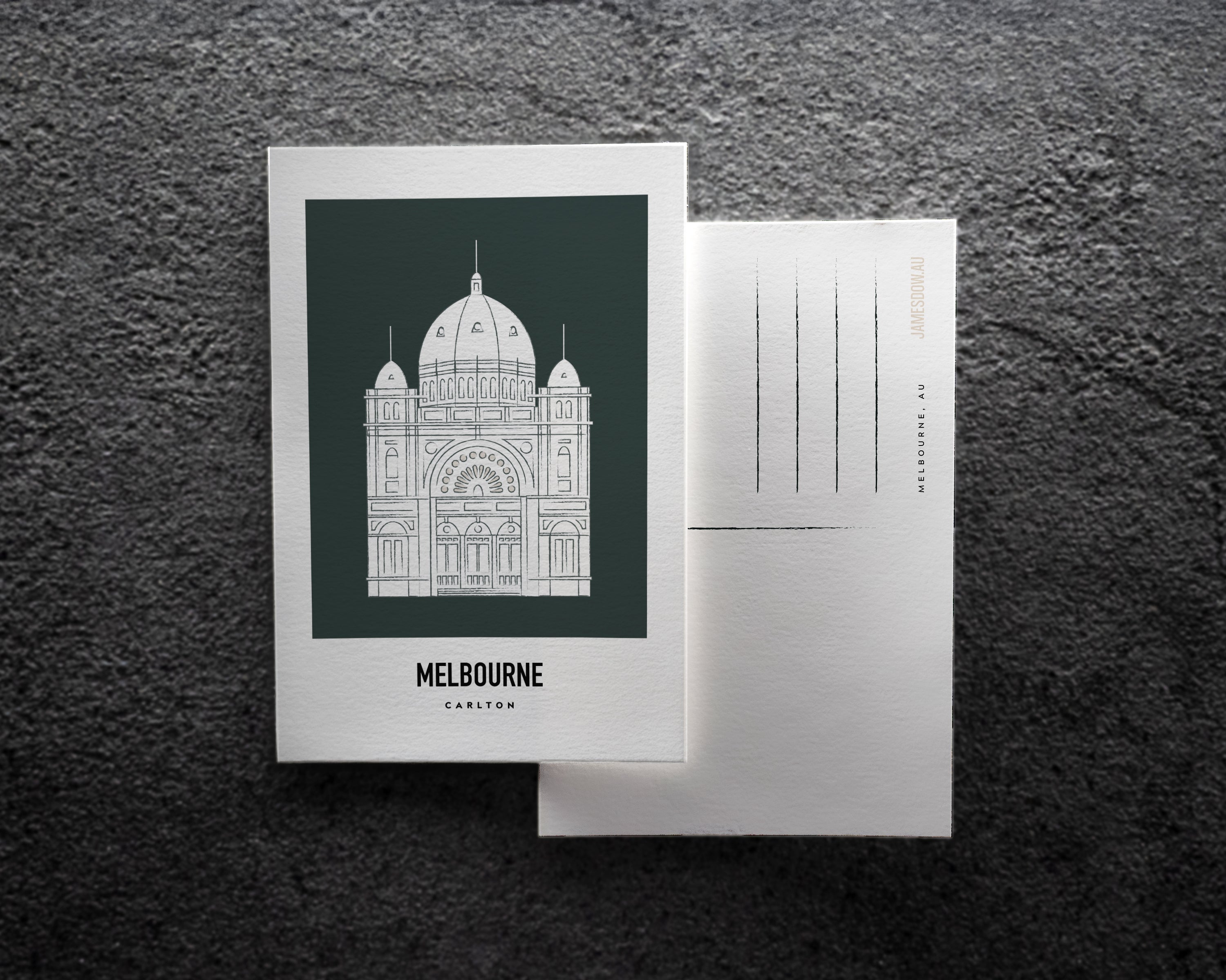 Carlton Melbourne Postcard Print image 3