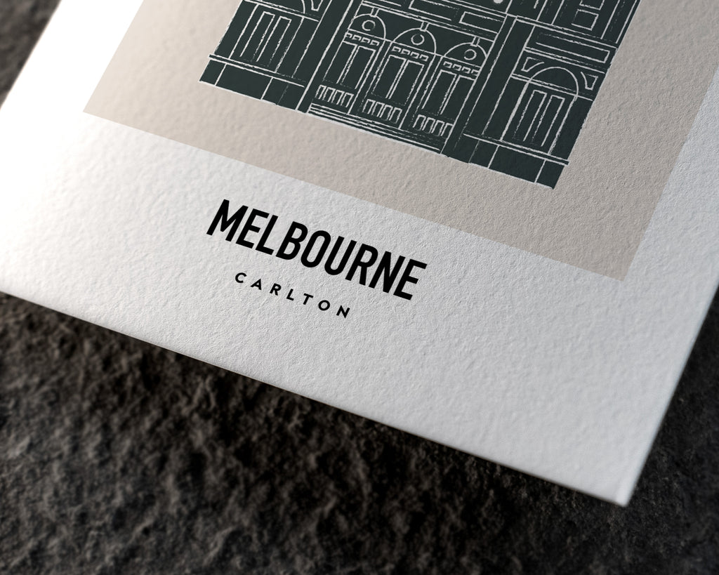 Carlton Melbourne Postcard Print image 2