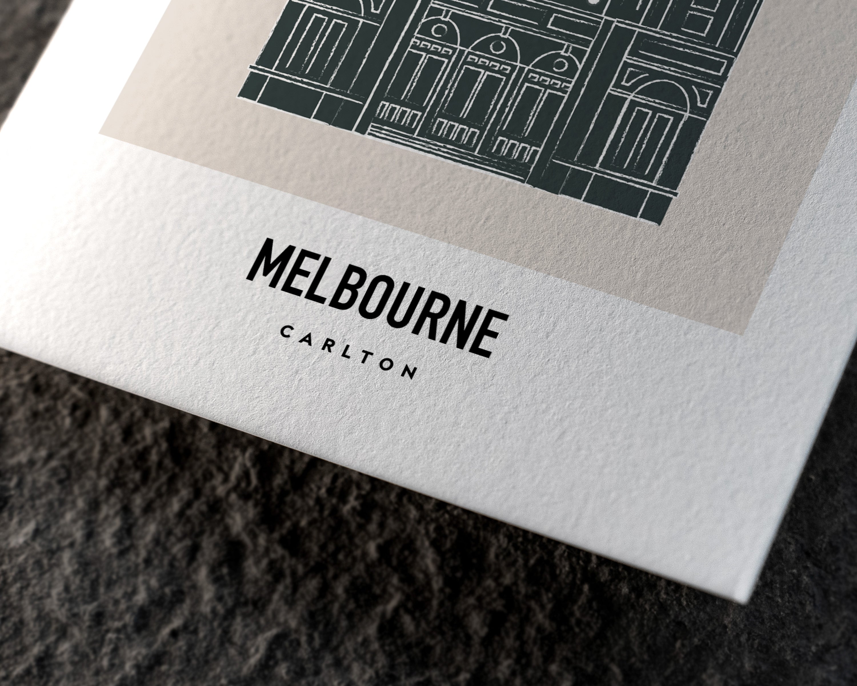 Carlton Melbourne Postcard Print image 2