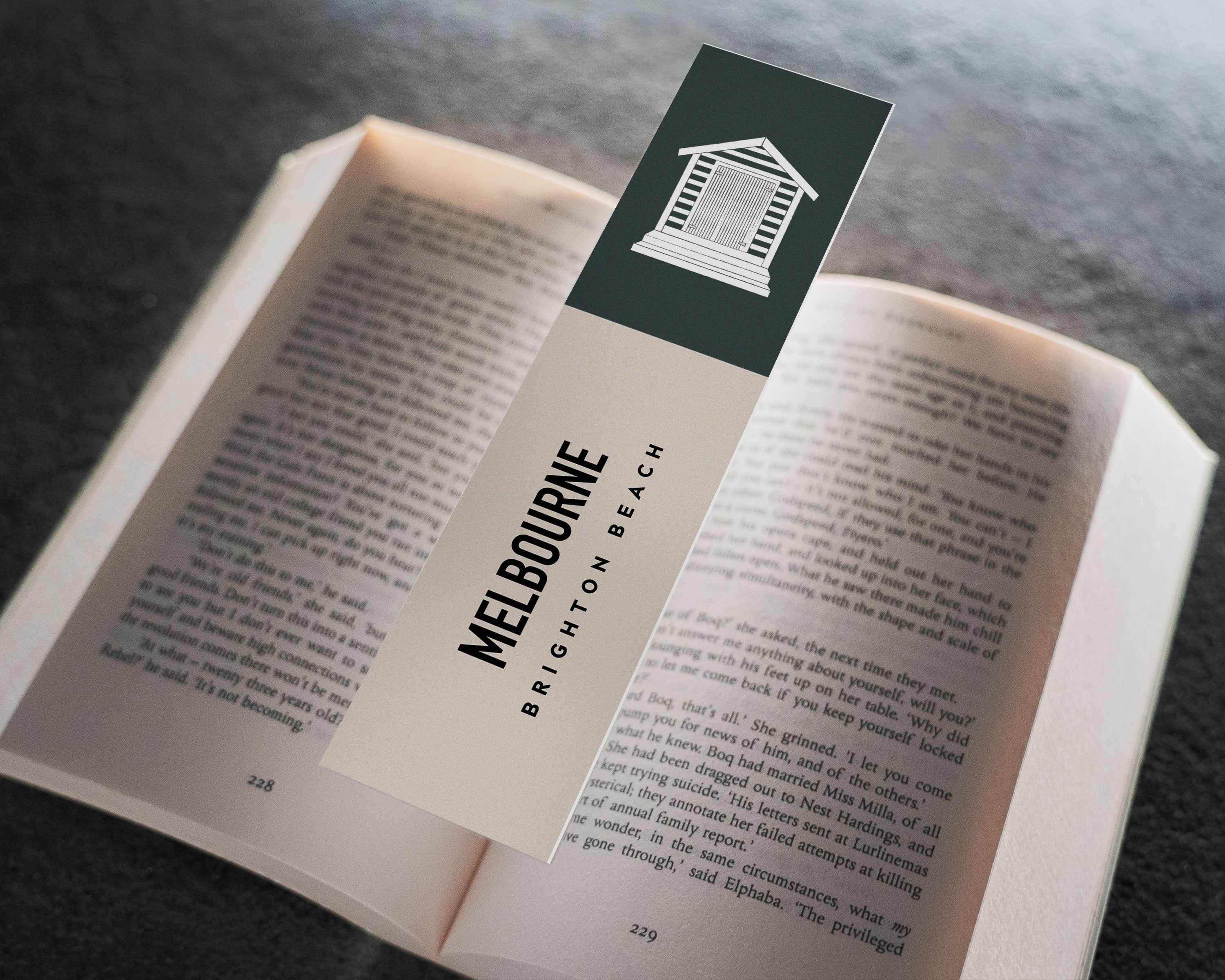 Brighton Beach Melbourne Bookmark image 3