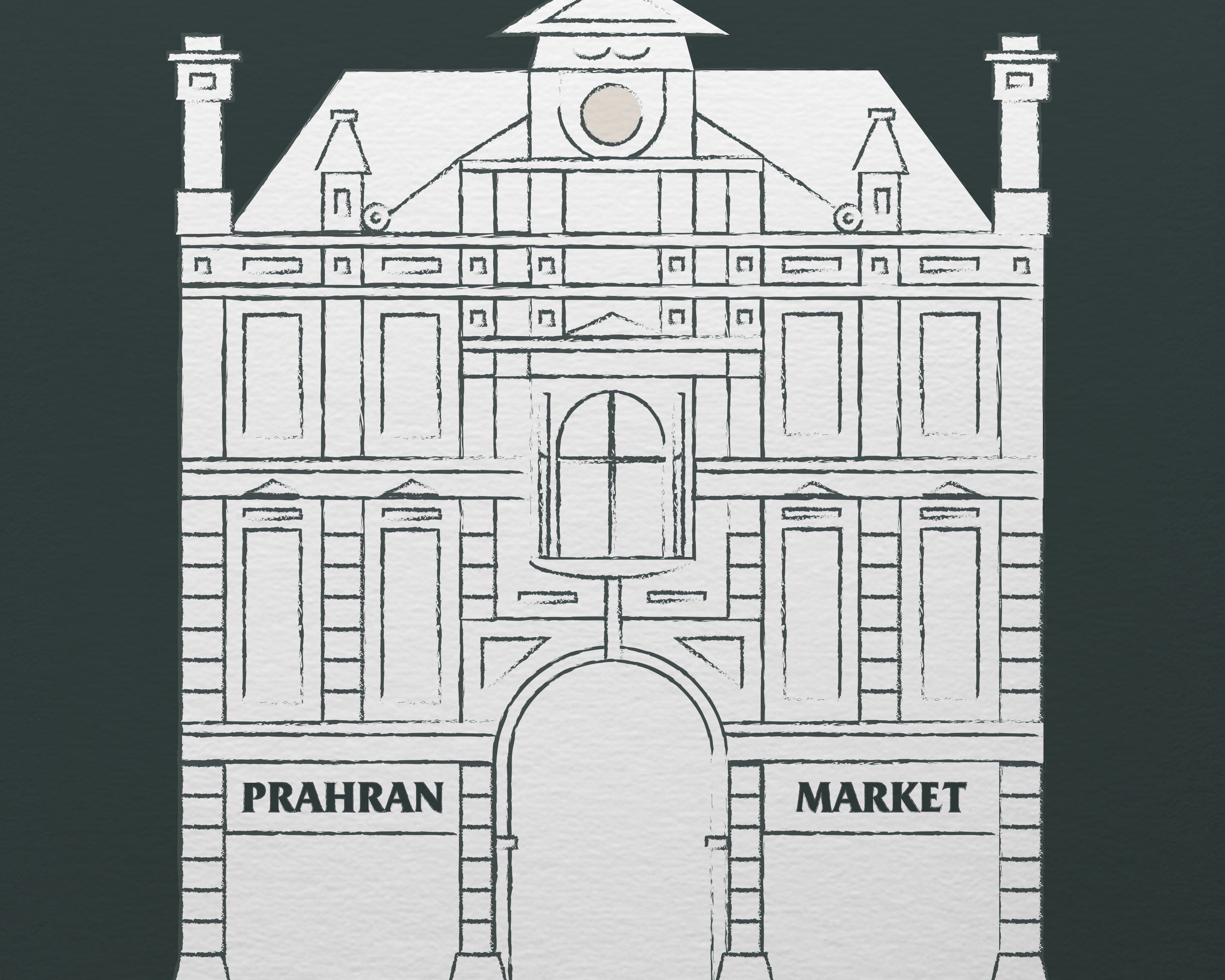 Prahran Market Melbourne Art Print image 4