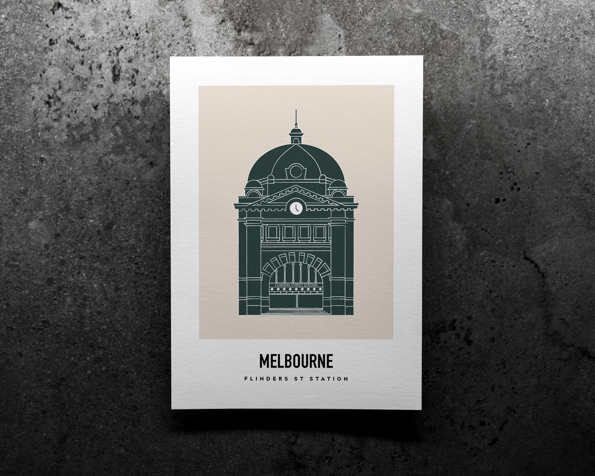 Iconic Melbourne Trio Art Print Bundle