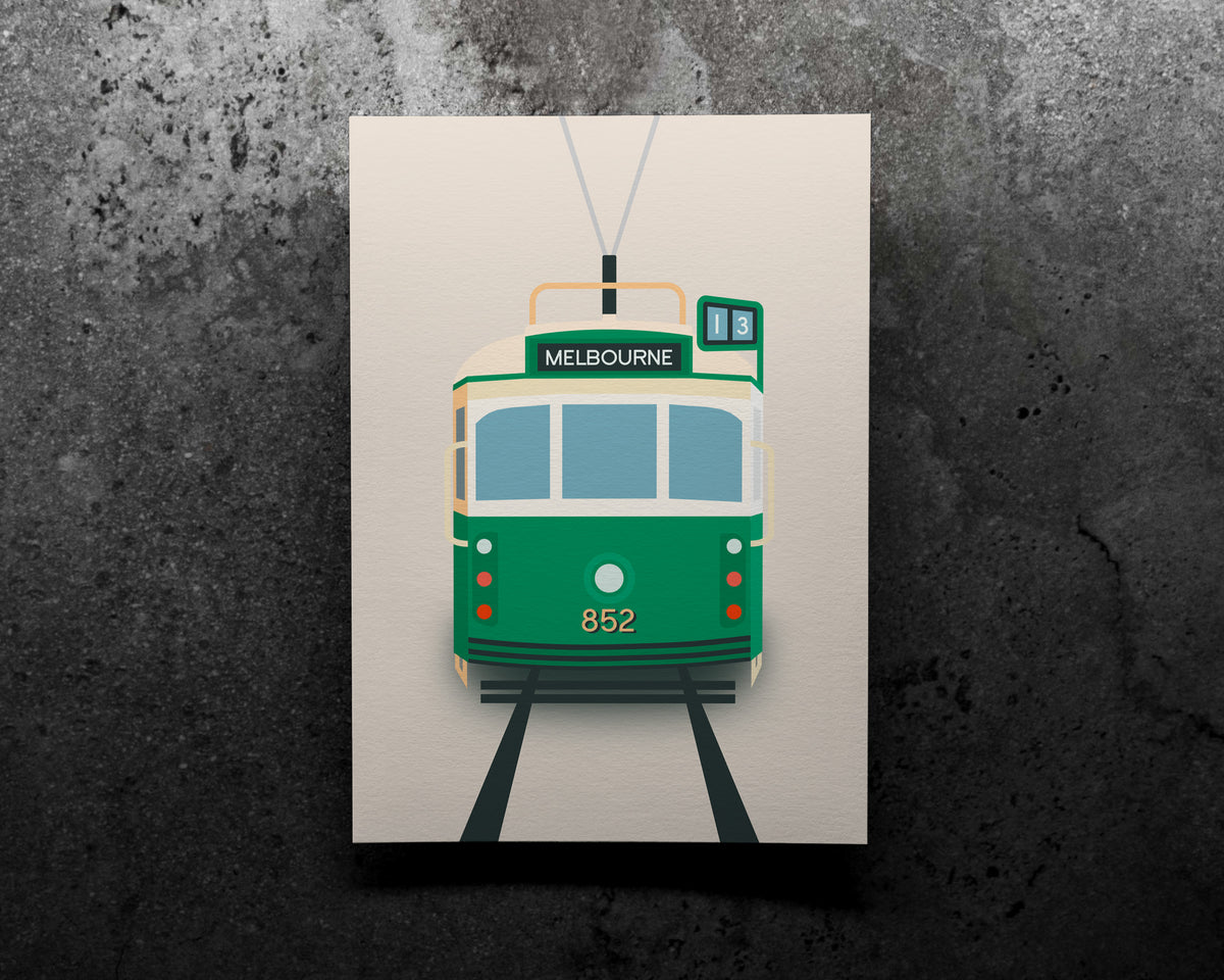 Melbourne Tram Art Print