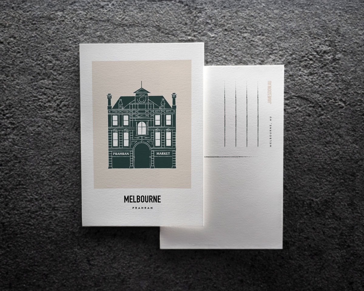 Prahran Market Melbourne Postcard Print
