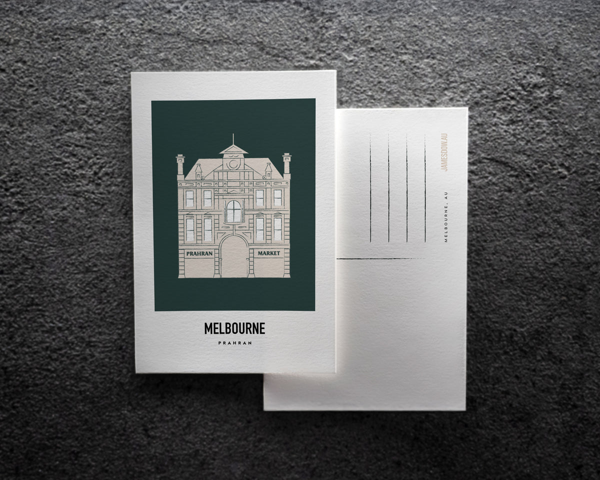 Prahran Market Melbourne Postcard Print