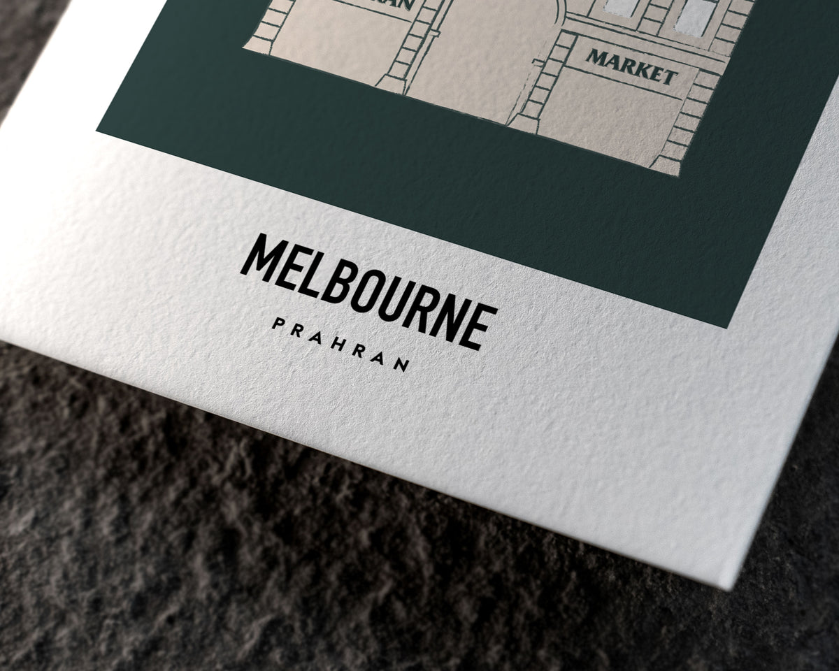 Prahran Market Melbourne Art Print
