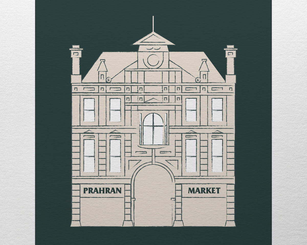 Prahran Market Melbourne Art Print