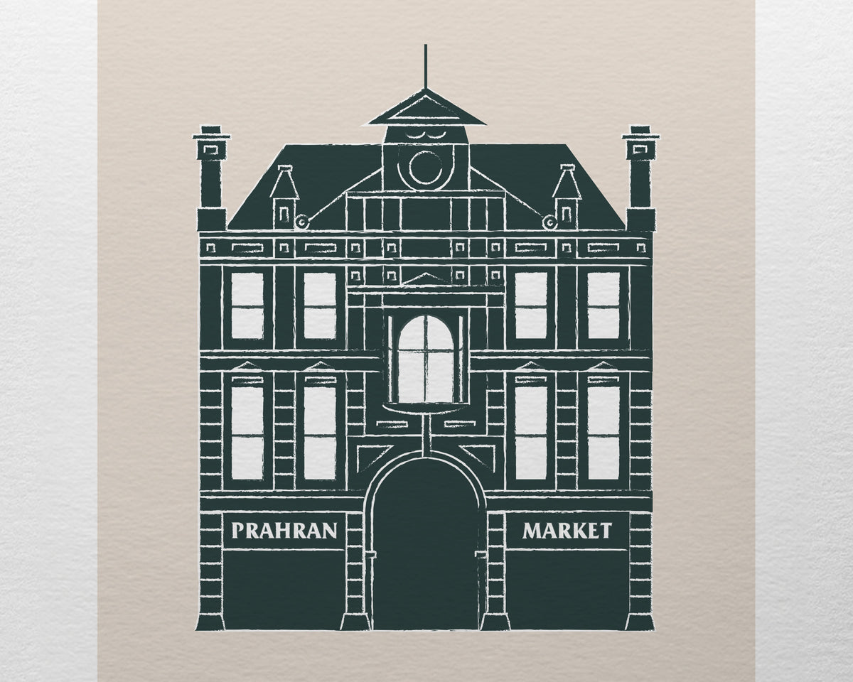 Prahran Market Melbourne Art Print