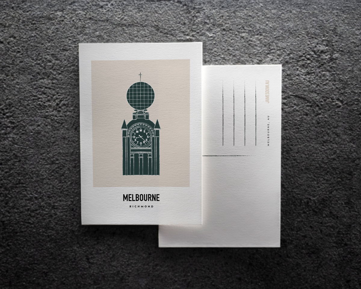 Richmond Melbourne Postcard Print