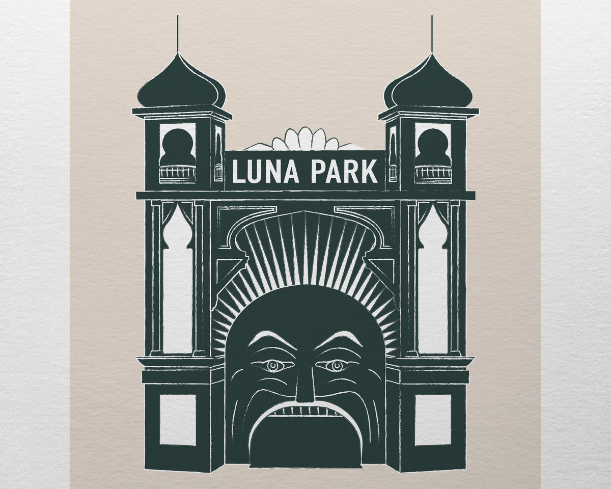 St Kilda Beach Melbourne Art Print