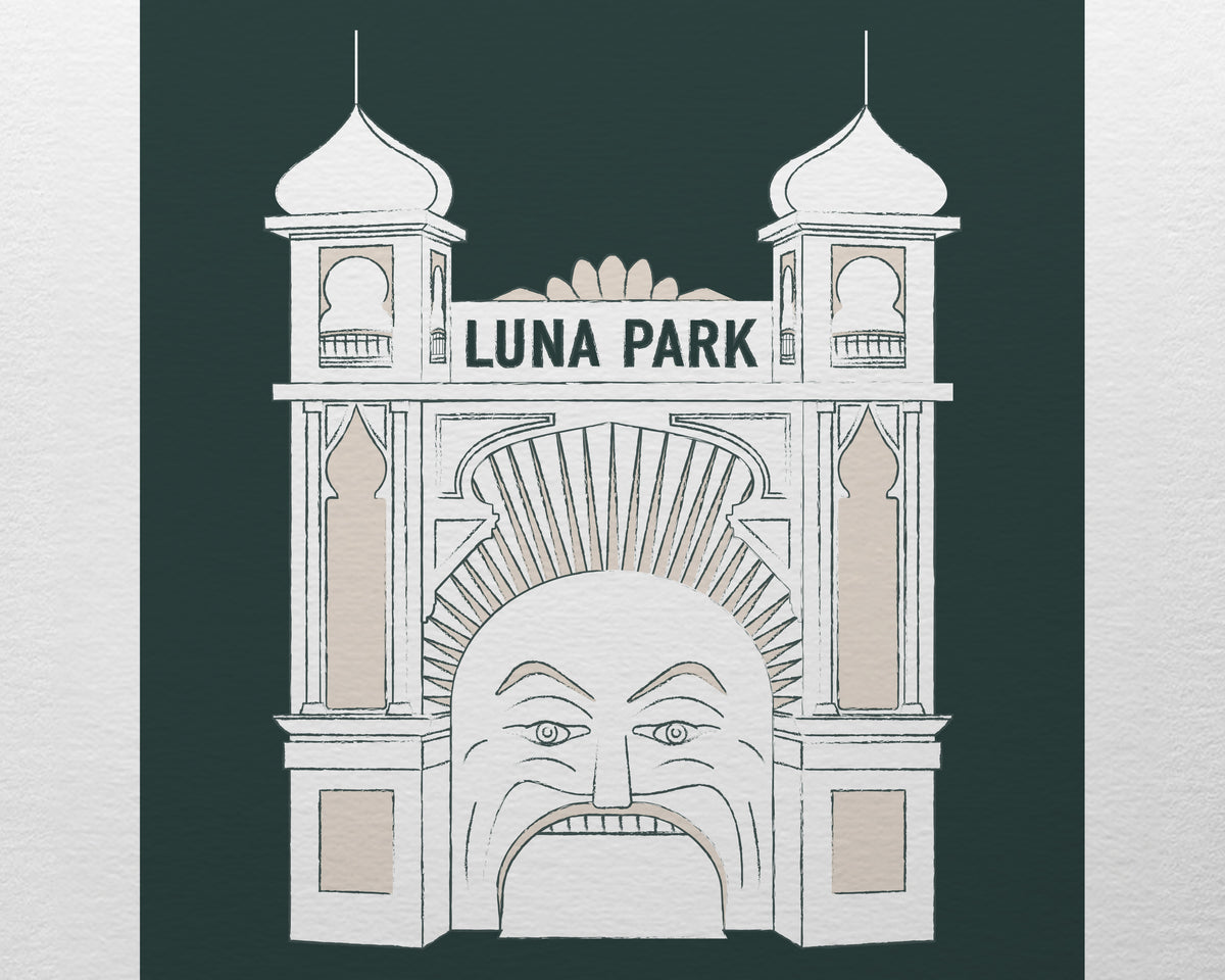 St Kilda Beach Melbourne Art Print