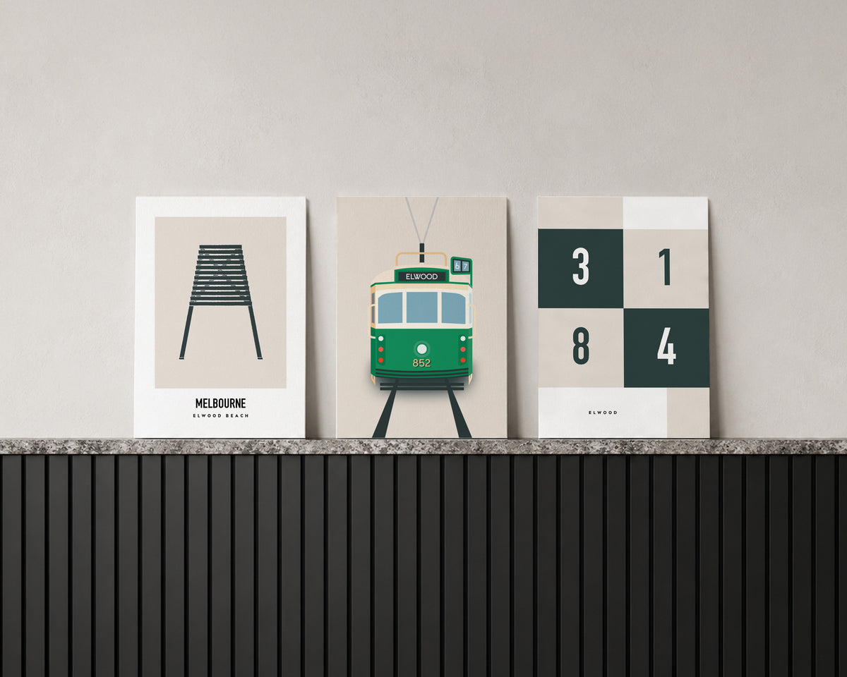 I Love Elwood Art Print Bundle